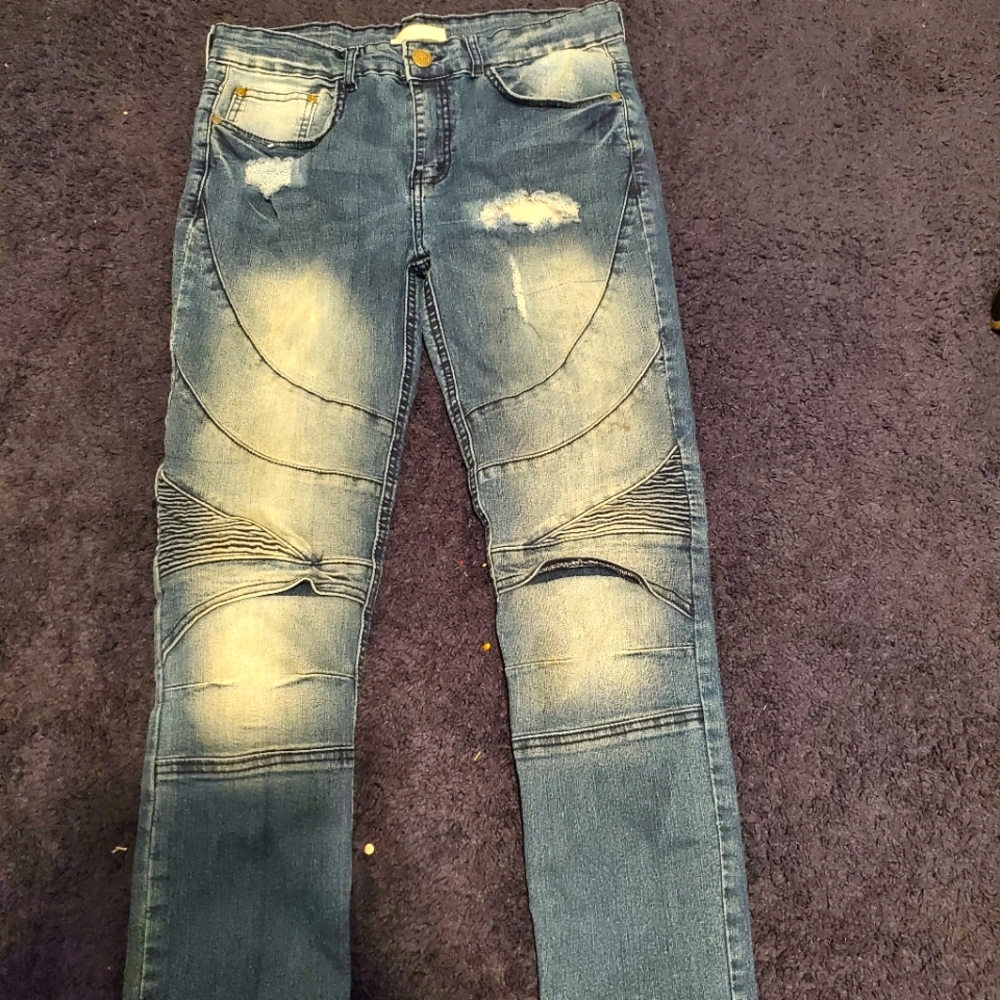 2 Pair MotoStyle Jeans